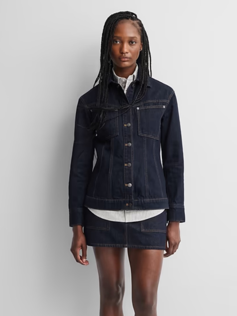 Gap × A.P.C. Structured Denim Jacket APC Denim Jacket